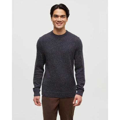 Tentree Men's Rambler Sweater-Men's - Clothing - Tops-Midnight Blue Nep-M-Appalachian Outfitters