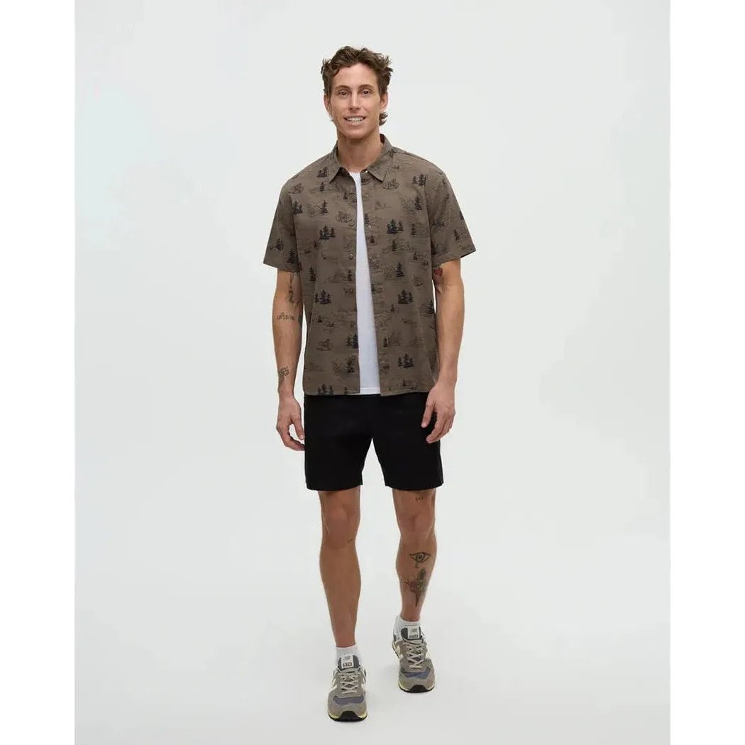 Tentree Men's Redwood Shirt-Men's - Clothing - Tops-Appalachian Outfitters