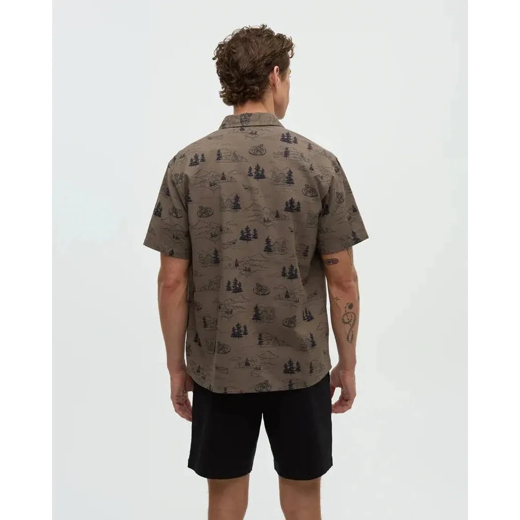 Tentree Men's Redwood Shirt-Men's - Clothing - Tops-Appalachian Outfitters