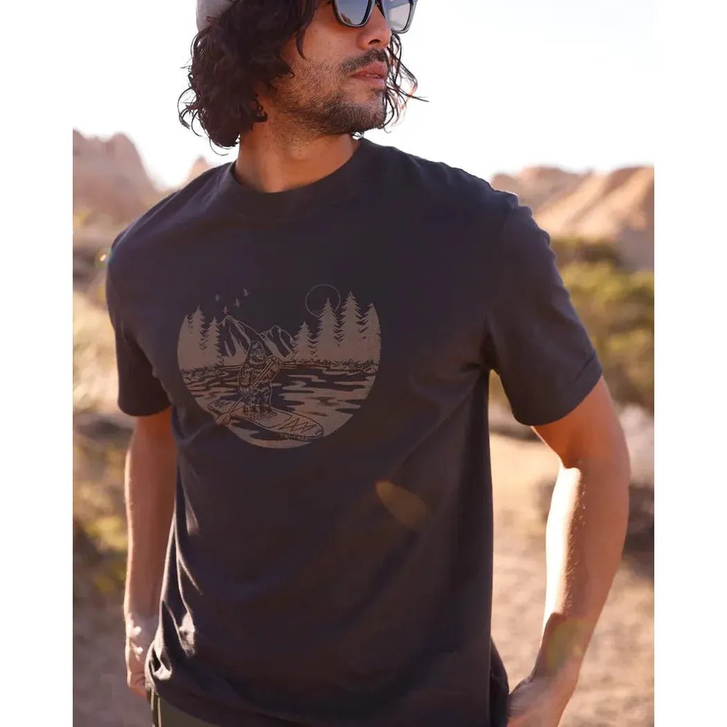 Tentree Men's Regenerative Lake Life Portal T-Shirt-Men's - Clothing - Tops-Appalachian Outfitters