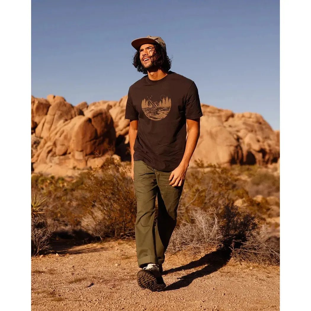 Tentree Men's Regenerative Lake Life Portal T-Shirt-Men's - Clothing - Tops-Appalachian Outfitters