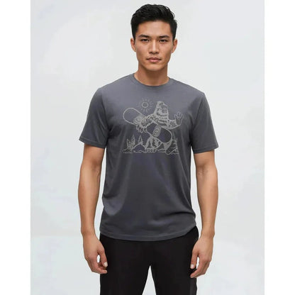Tentree Men's Sasquatch Sends It T-Shirt-Men's - Clothing - Tops-Appalachian Outfitters