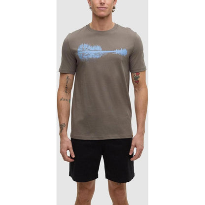 Tentree Men's Summer Guitar T-Shirt-Men's - Clothing - Tops-Timber Lakes Blue-M-Appalachian Outfitters