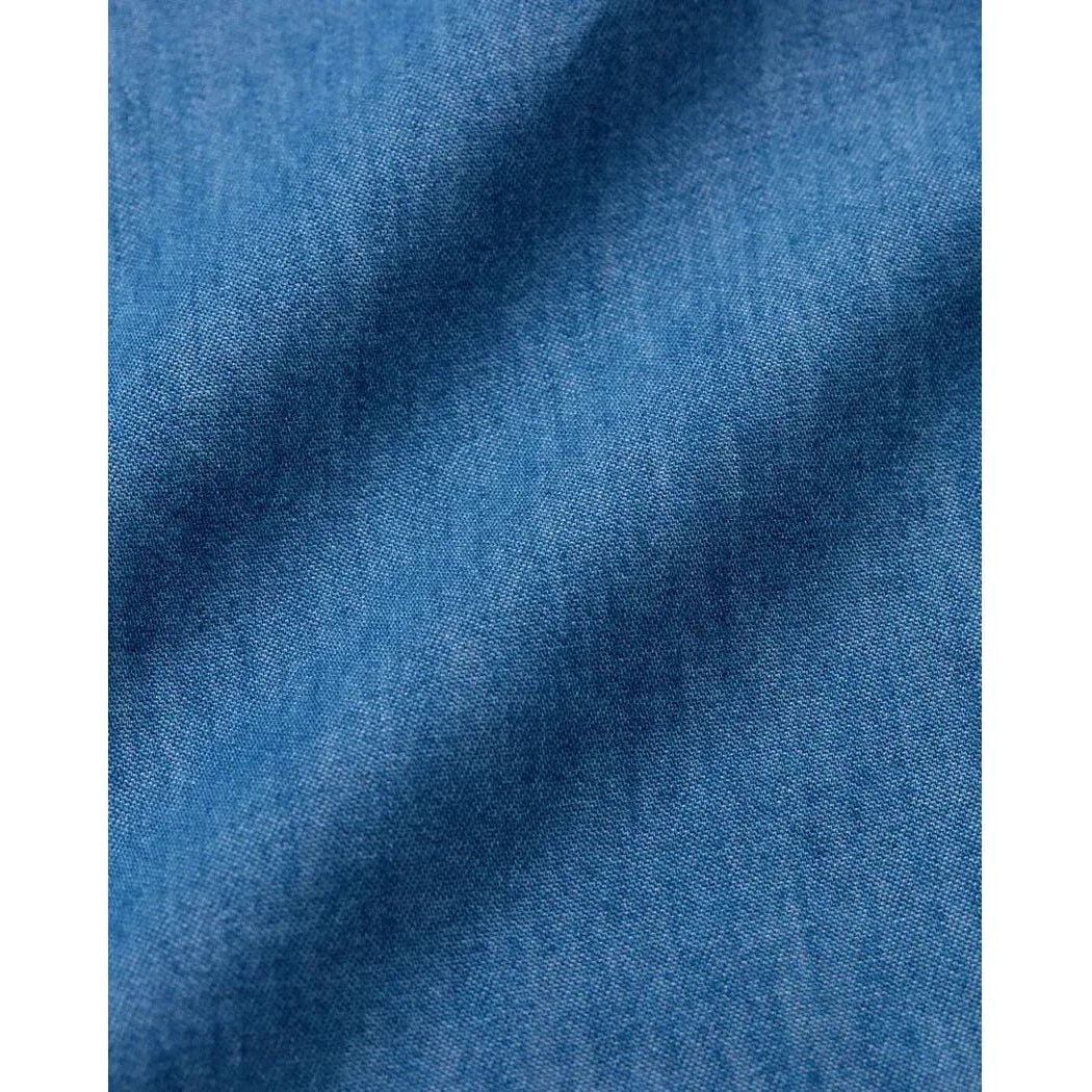 Tentree Women's Denim Sloan Shirt-Women's - Clothing - Tops-Appalachian Outfitters