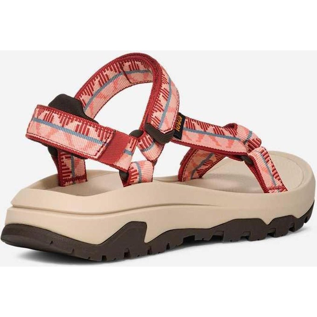 Back view of the Teva Women's Hurricane XLT3 in Criss Cross Bossa Nova showing the thick outsole and strap design.