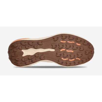 The sole of the Teva Women's Trailwinder Low in Birch/ Peach Bloom, showing the lugged tread pattern against a white background.