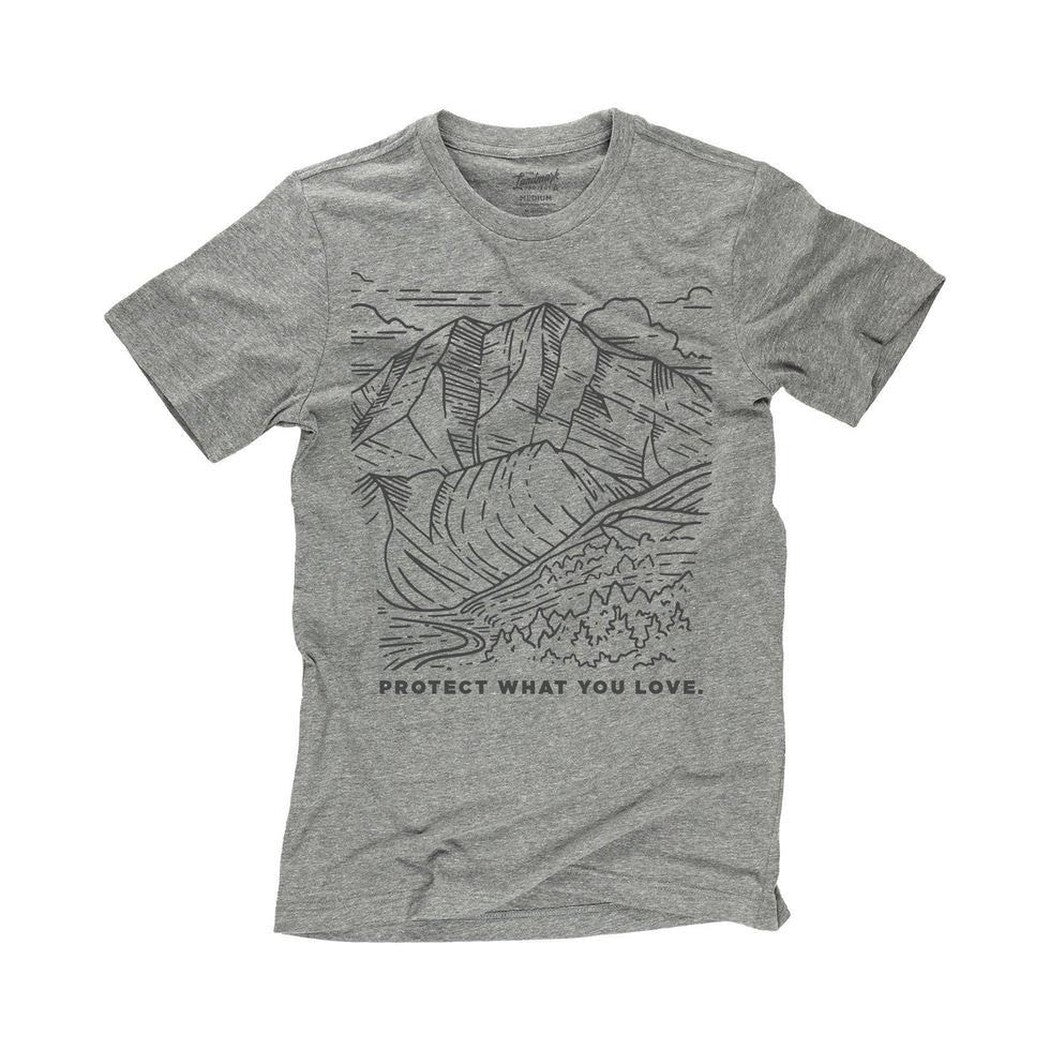 The Landmark Project Protect What You Love-Unisex - Clothing - Tops-Smoke Grey-S-Appalachian Outfitters