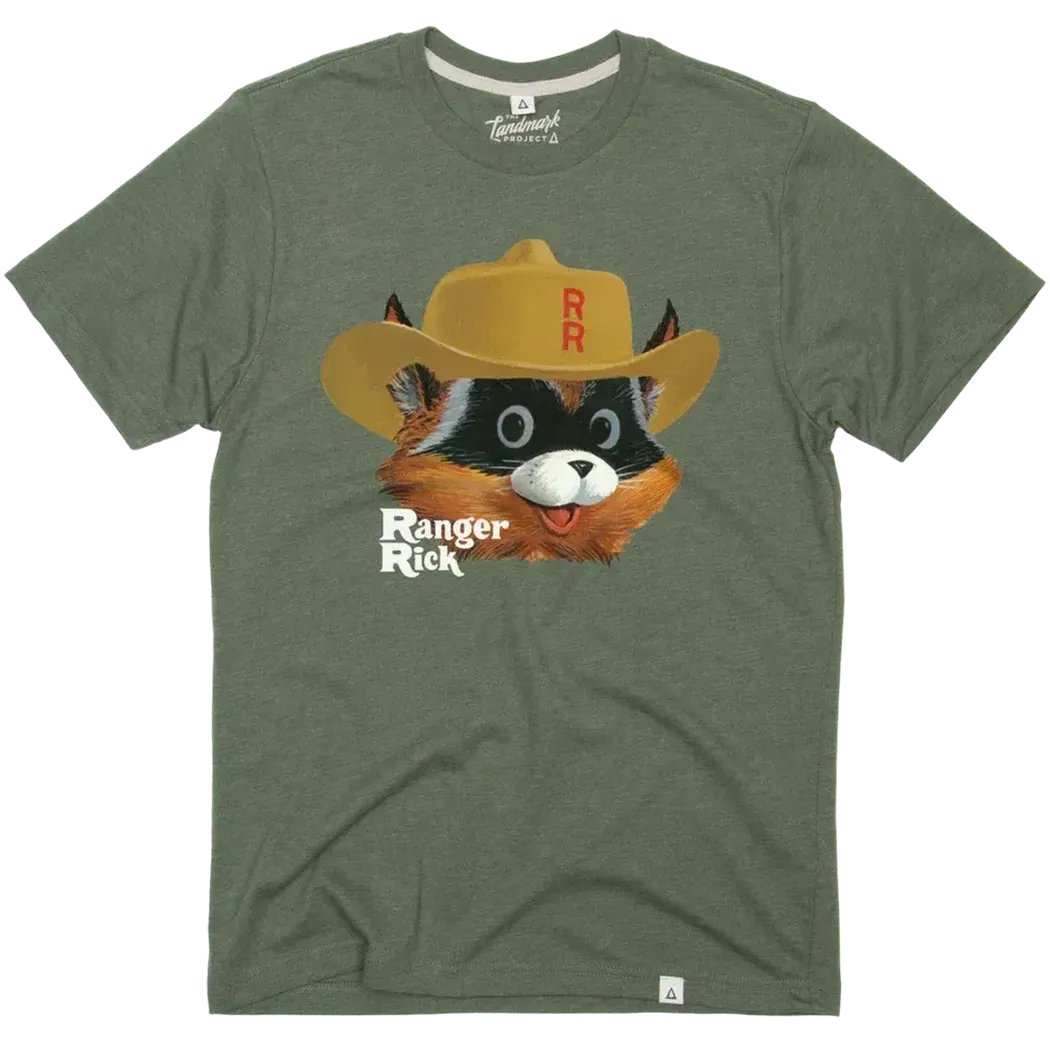 The Landmark Project Ranger Rick 70s Unisex Short Sleeve Tee-Unisex - Clothing - Tops-Conifer-XS-Appalachian Outfitters