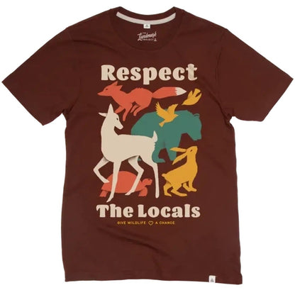 The Landmark Project Respect the Locals Tee-Unisex - Clothing - Tops-Redwood-S-Appalachian Outfitters