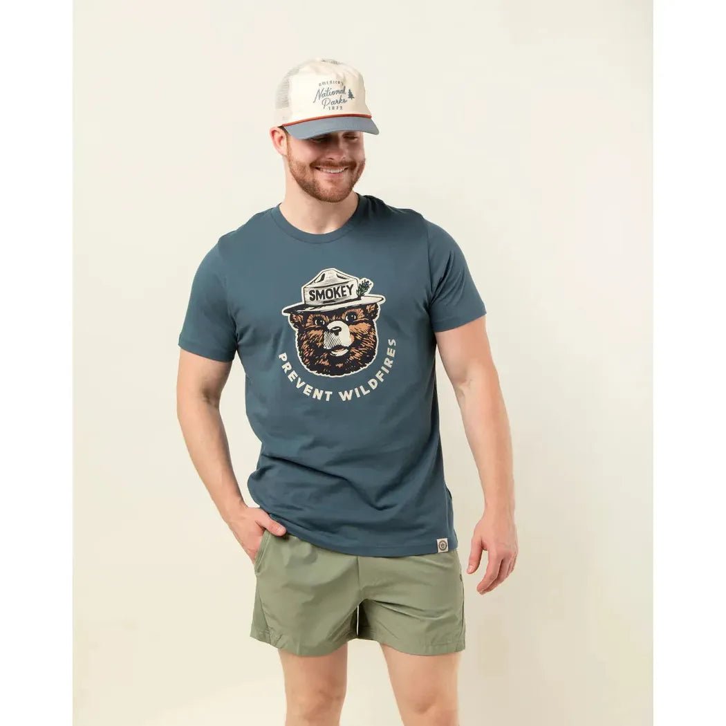 The Landmark Project Smokey Retro Unisex Short Sleeve Tee-Unisex - Clothing - Tops-Appalachian Outfitters