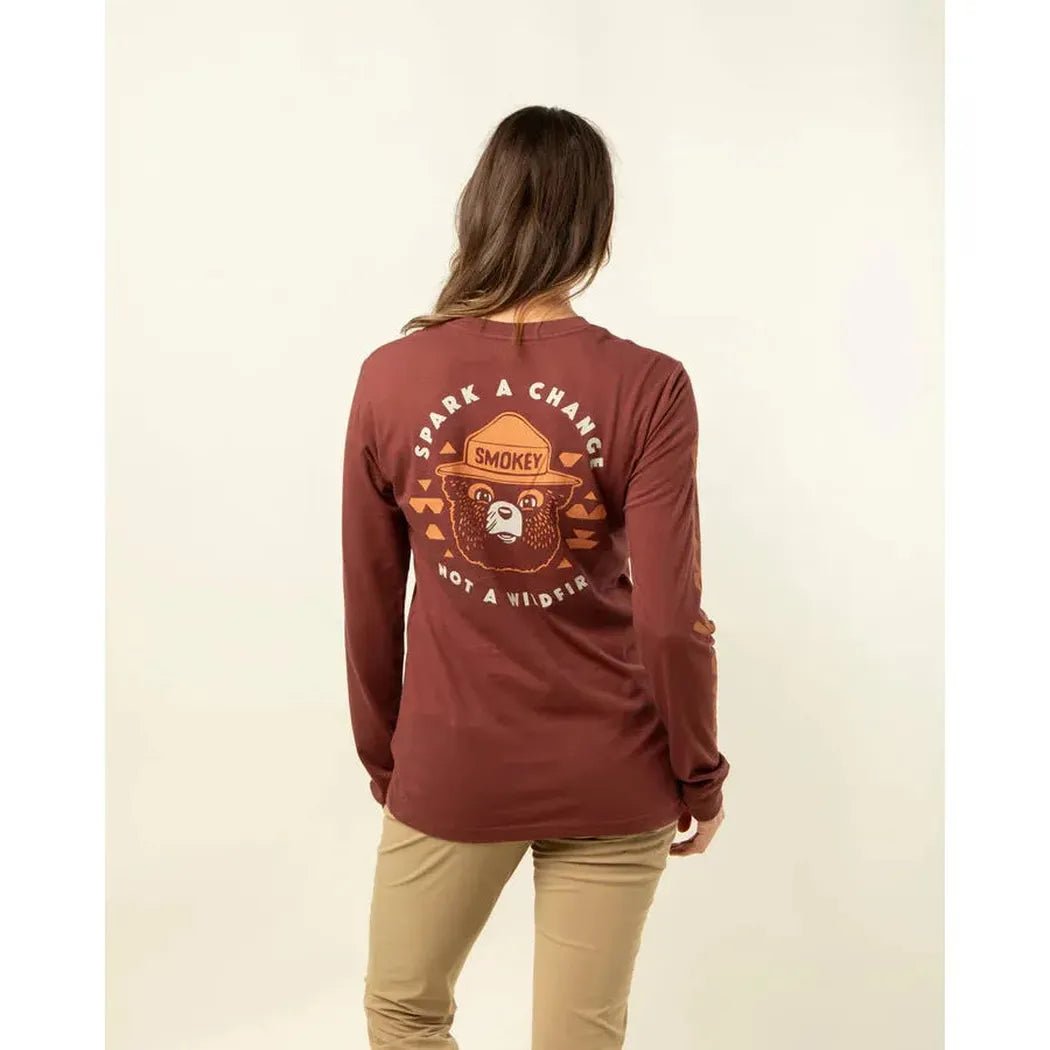 The Landmark Project Spark A Change Unisex Long Sleeve Tee w/ Pocket-Unisex - Clothing - Tops-Appalachian Outfitters