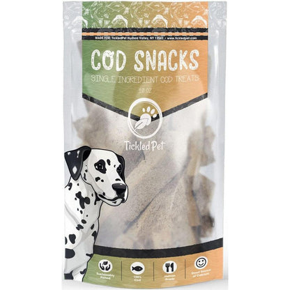 Tickled Pet Cod Snacks 10oz-Pets - Treats-Each-Appalachian Outfitters