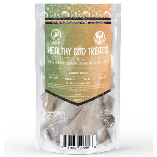 Tickled Pet Cod Snacks 10oz-Pets - Treats-Appalachian Outfitters
