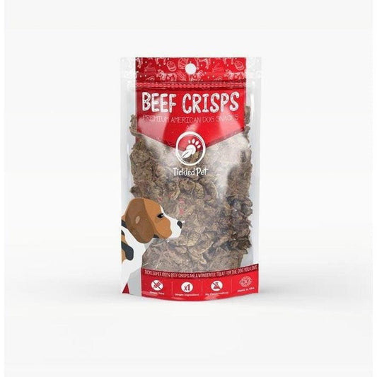 Tickled Pet Natural Beef Crisps-Pets - Treats-Appalachian Outfitters