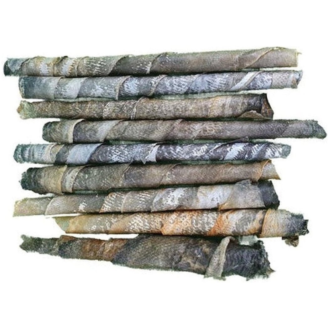Tickled Pet Salmon Skin Rolls 6oz-Pets - Treats-Appalachian Outfitters