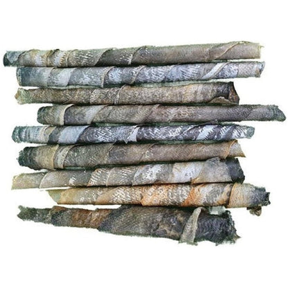 Tickled Pet Salmon Skin Rolls 6oz-Pets - Treats-Appalachian Outfitters