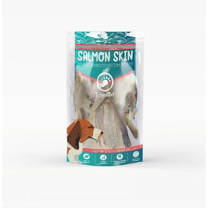 Tickled Pet Salmon Skins 6oz Bag-Pets - Treats-Appalachian Outfitters