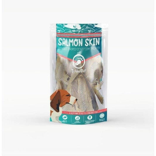 Tickled Pet Salmon Skins 6oz Bag-Pets - Treats-Appalachian Outfitters