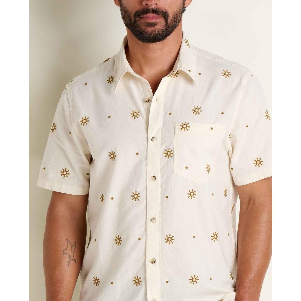 Toad & Co Men's Airscape Short Sleeve Shirt Embroidered-Men's - Clothing - Tops-Appalachian Outfitters
