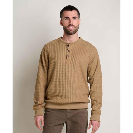 Toad & Co Men's BitterRoot Long Sleeve Henley-Men's - Clothing - Tops-Appalachian Outfitters