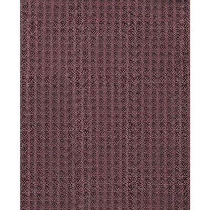 A close-up of the Toad & Co Men's Bitterroot Long Sleeve Hoodie in Raisin showing the textured fabric pattern.
