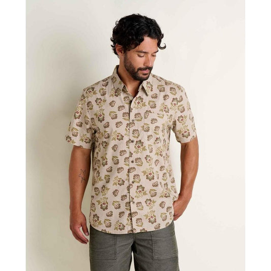 Toad & Co Men's Fletch Short Sleeve Shirt-Men's - Clothing - Tops-Twine Print-M-Appalachian Outfitters