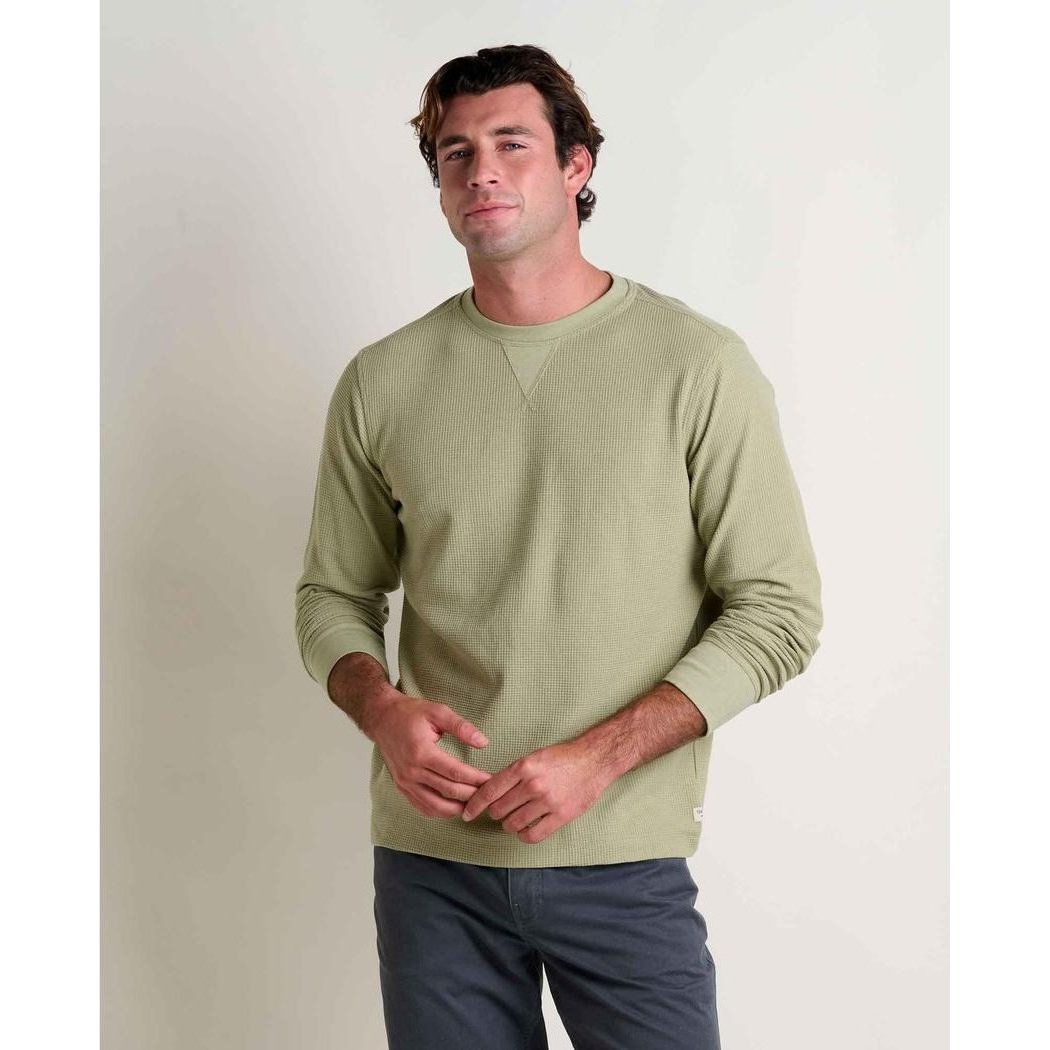 Toad & Co Men's Framer II LS Crew-Men's - Clothing - Tops-Yucca-M-Appalachian Outfitters