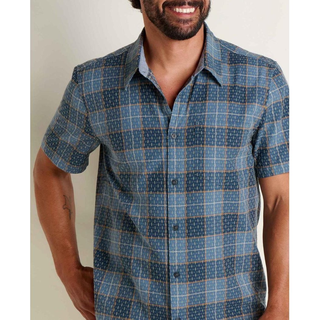 Toad & Co Men's Harris Short Sleeve Shirt-Men's - Clothing - Tops-Appalachian Outfitters