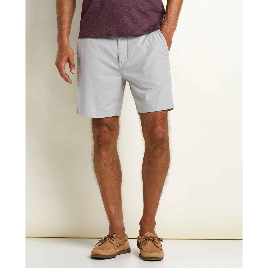 Toad & Co Men's Mission Trek Chino Short-Men's - Clothing - Bottoms-Basalt-30-Appalachian Outfitters