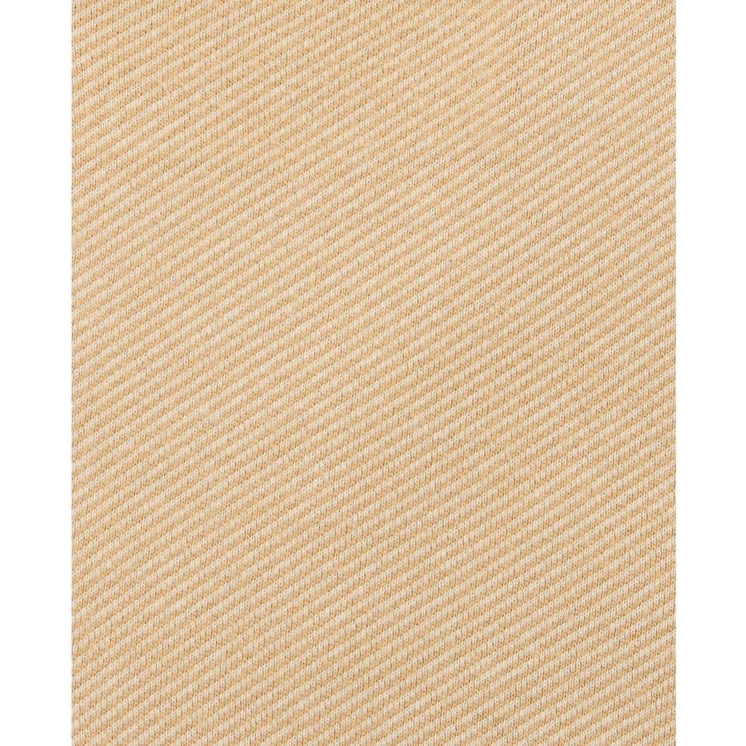 A close-up of the Toad & Co Men's Shadowbrook Long Sleeve Shirt in Camel Twill showing the fabric texture.