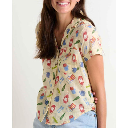 Toad & Co Women's Camp Cove Short Sleeve Shirt-Women's - Clothing - Tops-Appalachian Outfitters