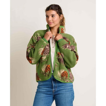 Toad & Co Women's Campo Fleece Jacket-Women's - Clothing - Tops-Artichoke Pinecone Print-S-Appalachian Outfitters