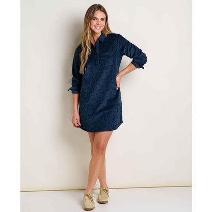 Toad & Co Women's Cassadia Popover Long Sleeve Dress-Women's - Clothing - Dresses-Appalachian Outfitters