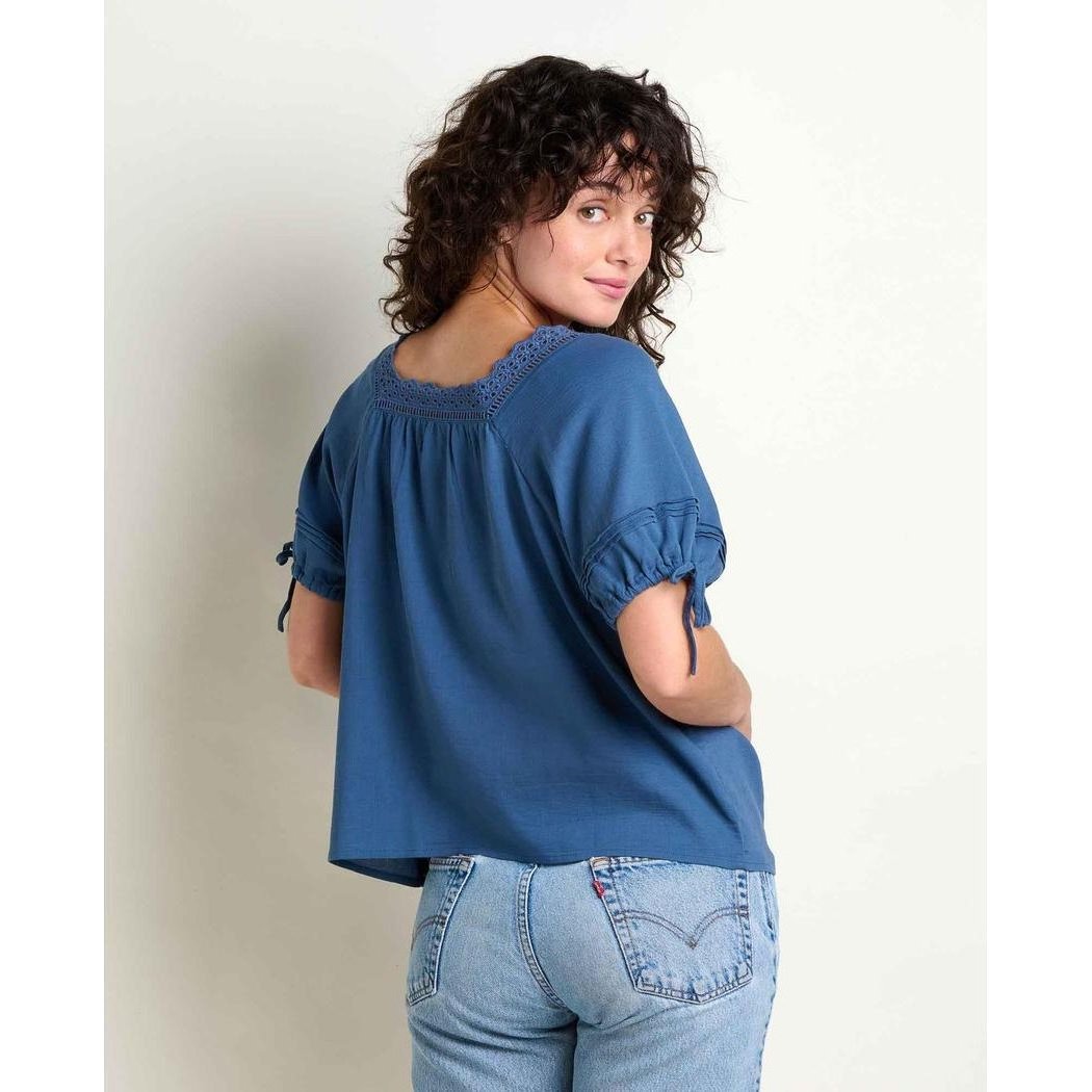 Toad & Co Women's Manzana Peasant Shirt-Women's - Clothing - Tops-Appalachian Outfitters