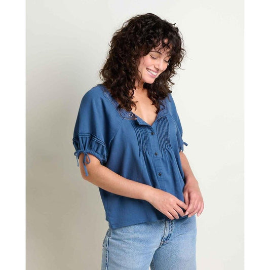 Toad & Co Women's Manzana Peasant Shirt-Women's - Clothing - Tops-Canal-S-Appalachian Outfitters