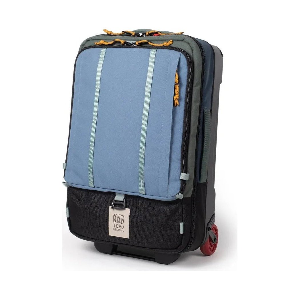 Topo Designs Global Travel Bag Roller-Travel - Bags-Stone Blue/Forest-Appalachian Outfitters