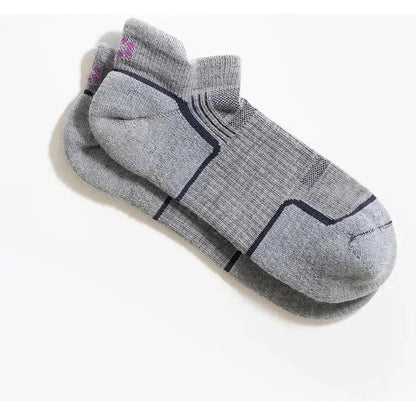 Tough Cuties Eve The Original Ladies Light Weight Hiker No Show Tab-Accessories - Socks - Women's-Grey-S-Appalachian Outfitters