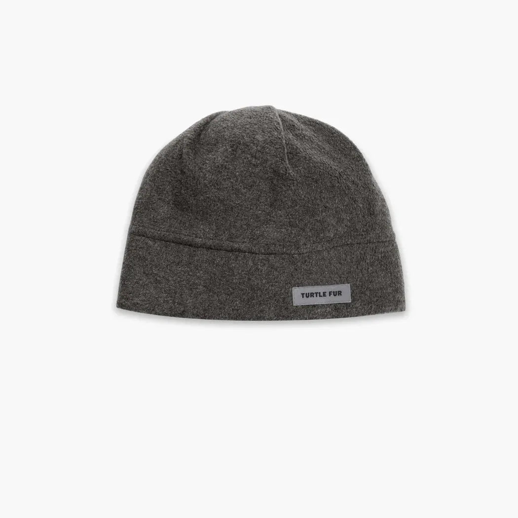 Turtle Fur Chelonia 150 Fleece Beanie-Accessories - Hats-Charcoal-Appalachian Outfitters