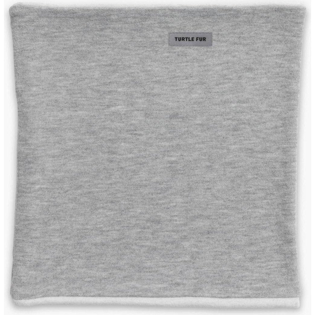 Turtle Fur Comfort Luxe Double-Layer Neck Warmer-Accessories - Bandanas-Silver-Appalachian Outfitters