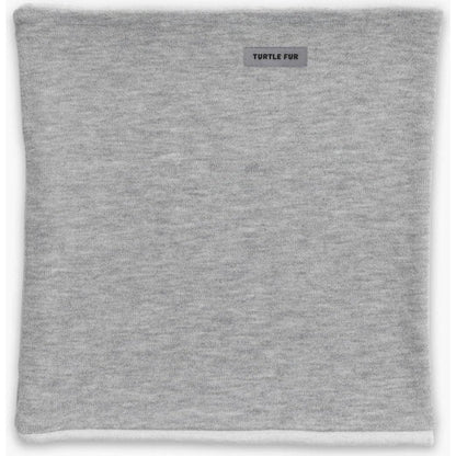 Turtle Fur Comfort Luxe Double-Layer Neck Warmer-Accessories - Bandanas-Silver-Appalachian Outfitters