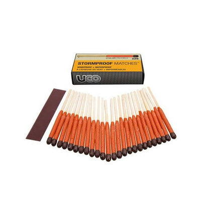 UCO Stormproof Matches 1-Pack-Camping - Cooking - Fire Starting-Appalachian Outfitters