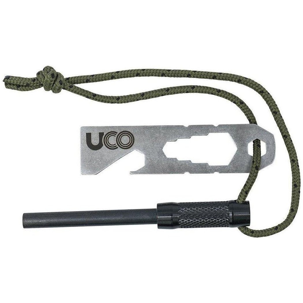 UCO Survival Fire Striker - Ferro Rod-Camping - Cooking - Fire Starting-Black-Appalachian Outfitters