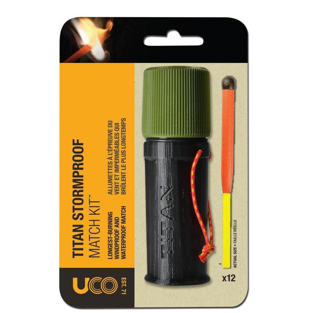 UCO Titan Stormproof Match Kit-Camping - Cooking - Fire Starting-Appalachian Outfitters