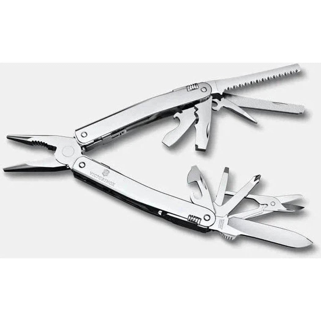 Victorinox  Swiss Tool Spirit MX, Silver, Nylon Pouch (Boxed)-Camping - Accessories - Knives-Appalachian Outfitters