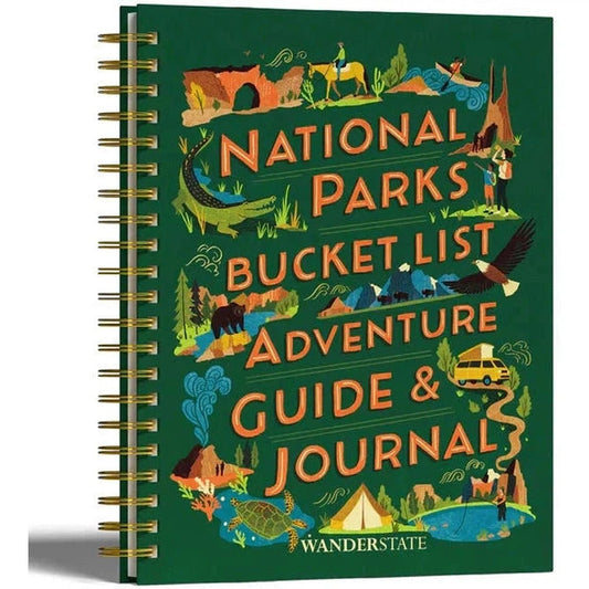 Wanderstate National Parks Bucket List Adventure Guide & Journal-Accessories - Books-Appalachian Outfitters