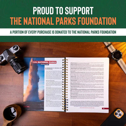 Wanderstate National Parks Bucket List Adventure Guide & Journal-Accessories - Books-Appalachian Outfitters