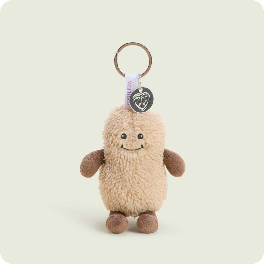 Warmies Peanut Keyring-Accessories - Novelty - Stuffed Animals-Appalachian Outfitters