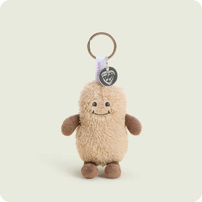 Warmies Peanut Keyring-Accessories - Novelty - Stuffed Animals-Appalachian Outfitters