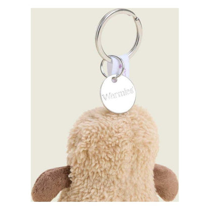 Warmies Peanut Keyring-Accessories - Novelty - Stuffed Animals-Appalachian Outfitters