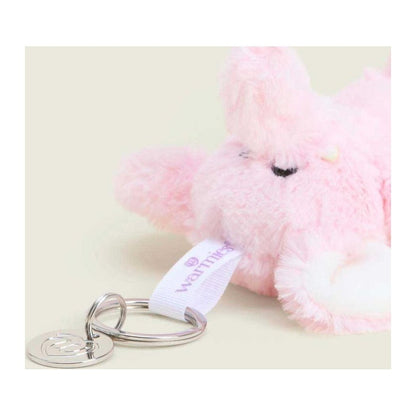 Warmies Pink Elephant Keyring-Accessories - Novelty - Stuffed Animals-Appalachian Outfitters